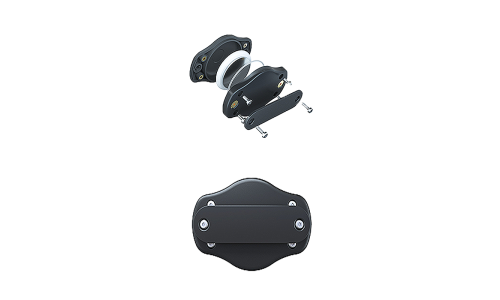 AirTag-skydd med tassdesign, universal passform för hundhalsband, stöldskyddsskruv för att hålla AirTags.