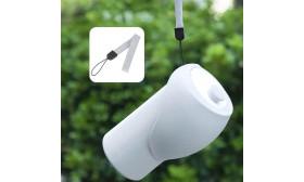 Hopfällbar Vattenflaska för Hundar 550 ml - Rese-Vattenskål i Livsmedelsklassad Silikon för Husdjur