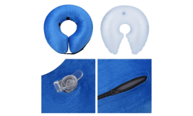 Uppblåsbart Hundhalsband - Justerbart Halsband för Husdjursåterhämtning