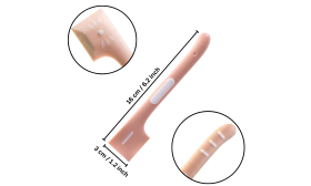 Siliconsked för husdjursmat med långt handtag – Spatel för våtfoder till hund och katt